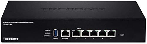 TRENDnet Gigabit Multi-WAN VPN Business Router, TWG-431BR, 5 x Gigabit Ports, 1 x Console Port, QoS, Inter-VLAN Routing, Dynamic Routing, Load-Balancing, High Availability, Online Firmware Updates - Image 5